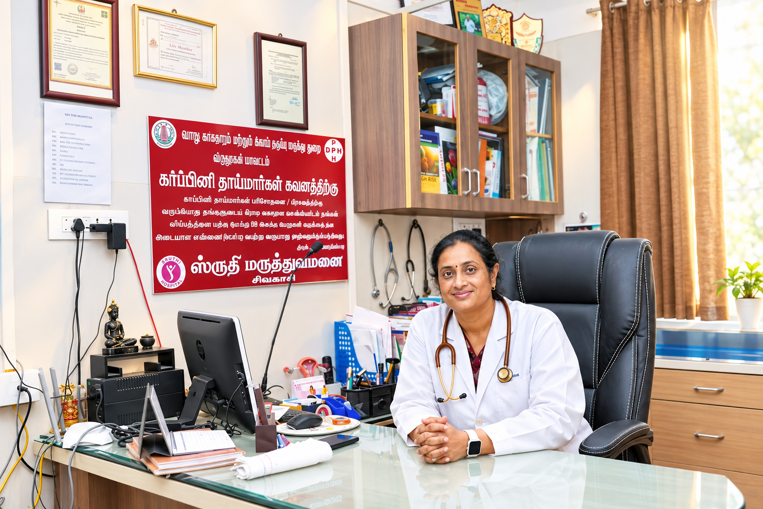 Doctor consultation at Sruthi Hospital, Sivakasi