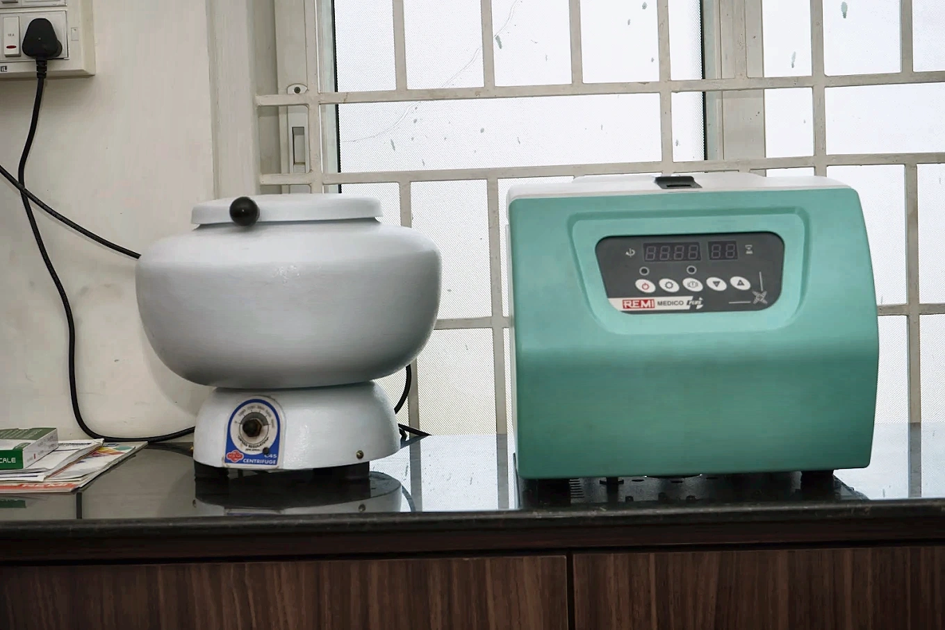 Laboratory equipment at Sruthi Hospital, Sivakasi