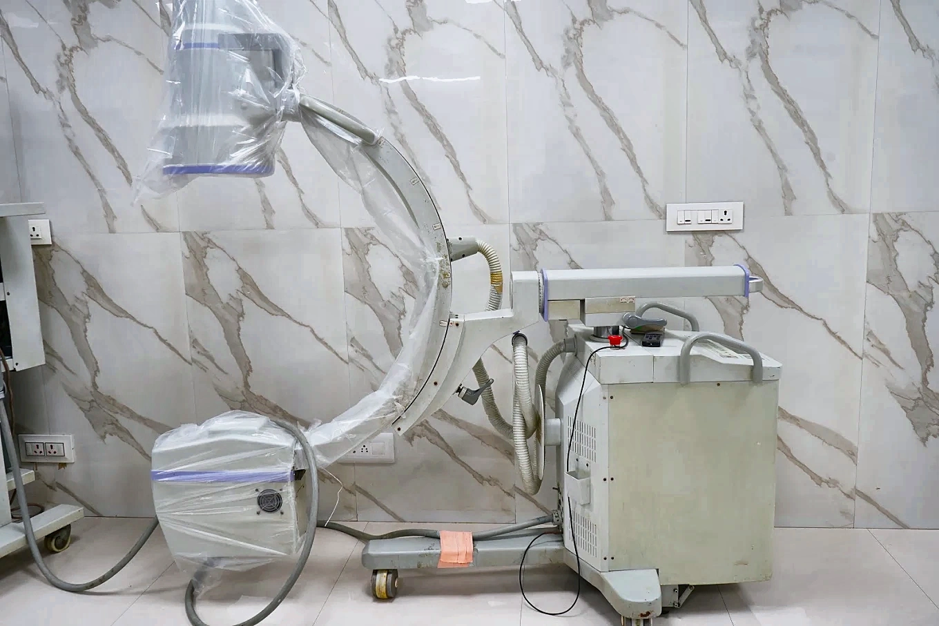 Medical equipment room at Sruthi Hospital, Sivakasi